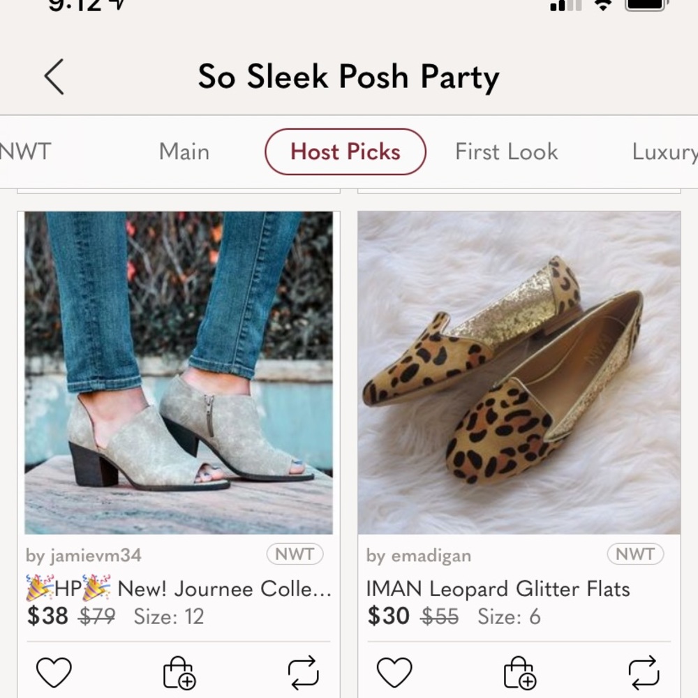 🎉HOST PICK🎉 IMAN Leopard Glitter Flats - Picture 6 of 6